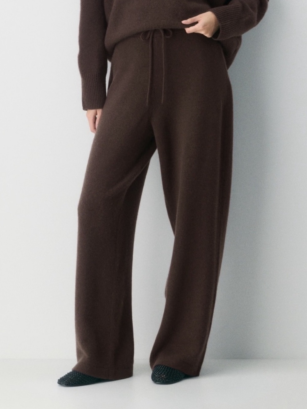 Babaton Luxe Cashmere Wide Pant
